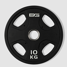 Диск олимпийский профессиональный BRONZE GYM полиуретан 10 кг