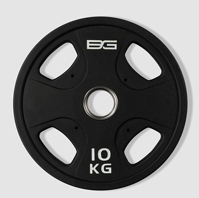 Диск олимпийский профессиональный BRONZE GYM полиуретан 10 кг Диск олимпийский профессиональный BRONZE GYM полиуретан 10 кг