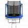 Батут 8FT с внутренней страховочной сеткой и лестницей ARLAND(Blue)