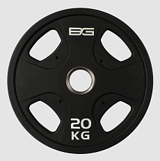 Диск олимпийский профессиональный BRONZE GYM полиуретан 20 кг