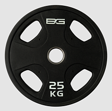 Диск олимпийский профессиональный BRONZE GYM полиуретан 25 кг