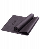 Коврик для йоги Starfit FM-101, PVC, 173x61x0,3 см, черный