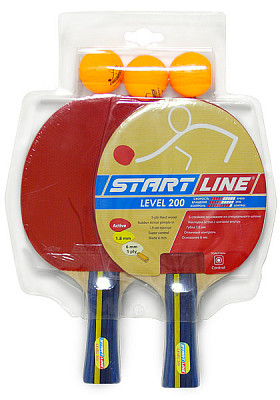 Набор для тенниса: 2 Ракетки Level 200, 3 Мяча "Club Select"
