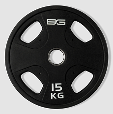 Диск олимпийский профессиональный BRONZE GYM полиуретан 15 кг